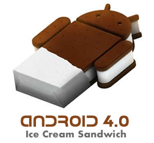 Resultado de imagem para android ice cream sandwich logo